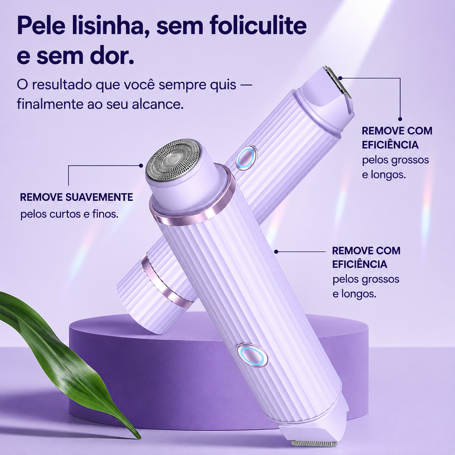 Depilador 2 em 1 Suavie PRO® — Frete Grátis + Brindes Exclusivos Somente Hoje!